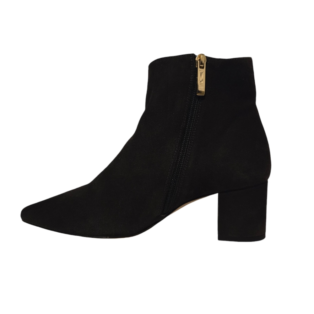 L'agence Jeanne Suede Leather Ankle Booties 6.5